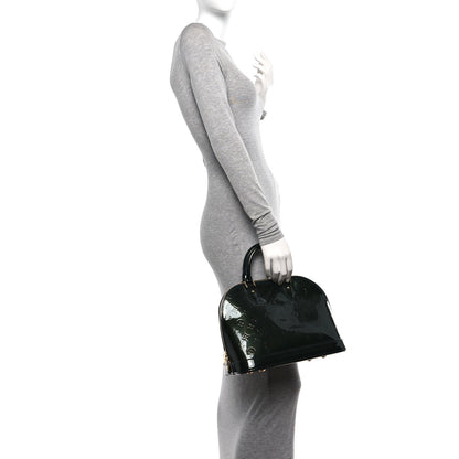 Louis Vuitton Vernis Alma PM Blue Nuit 2 of 9