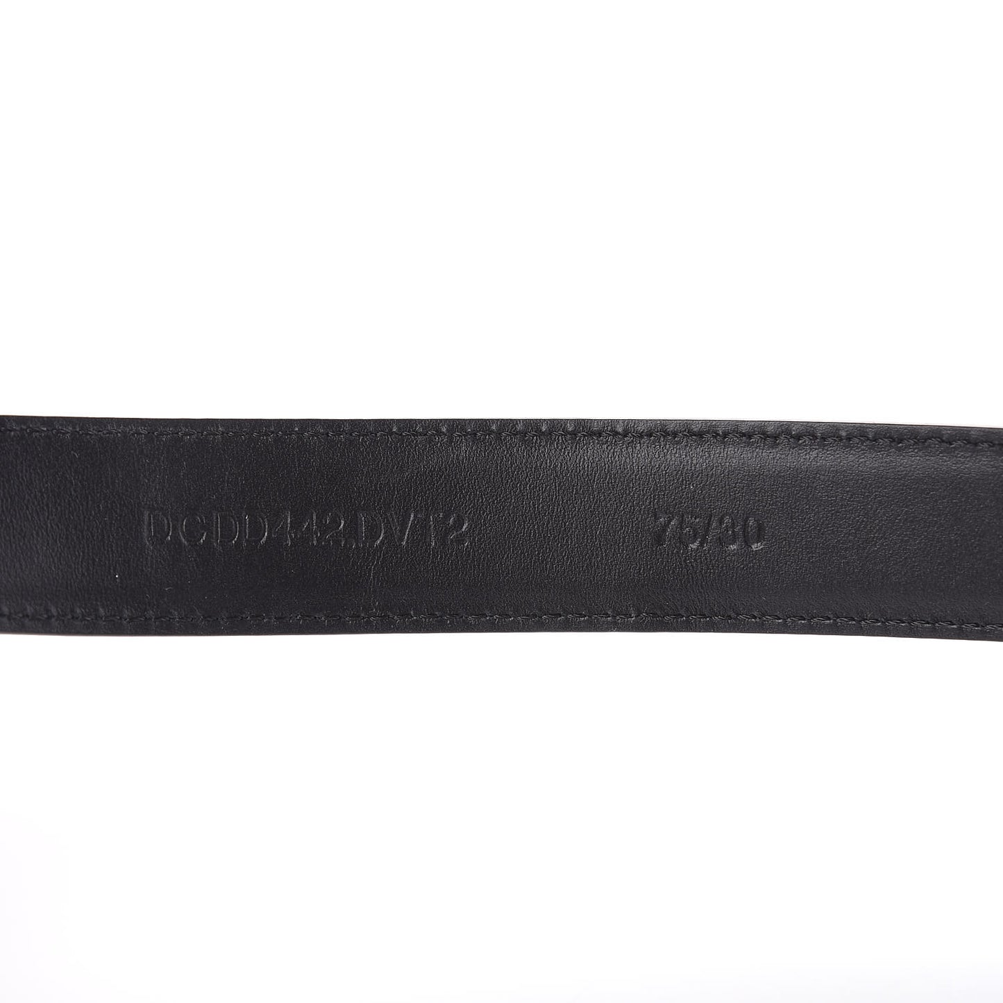 Calfskin Medusa Belt Black