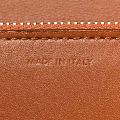 Celine Natural Calfskin Medium Classic Box Flap Bag Tan 8 of 15