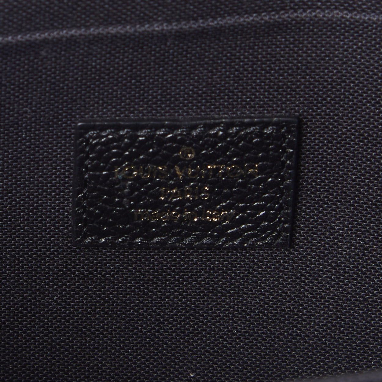 Louis Vuitton Empreinte Pochette Felicie Chain Wallet Black 8 of 9