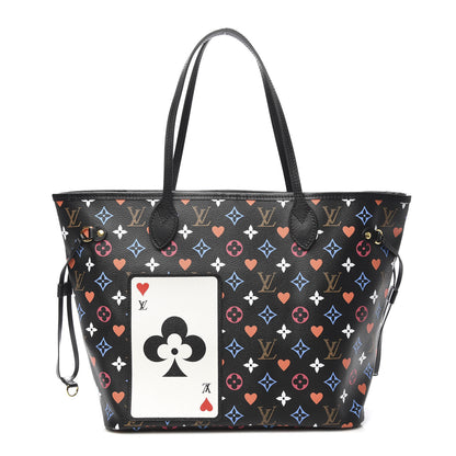 Louis Vuitton Game On Neverfull MM Black 1 of 10