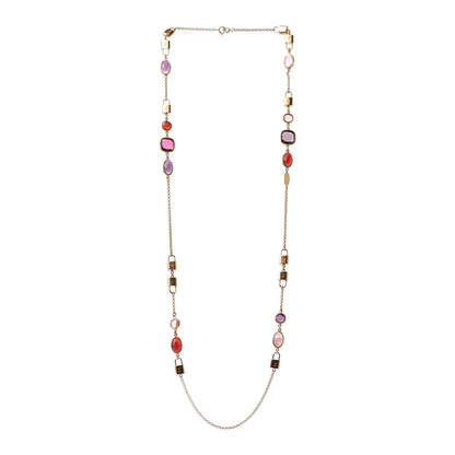 Louis Vuitton Colourgram Supple Long Necklace Gold 4 of 8