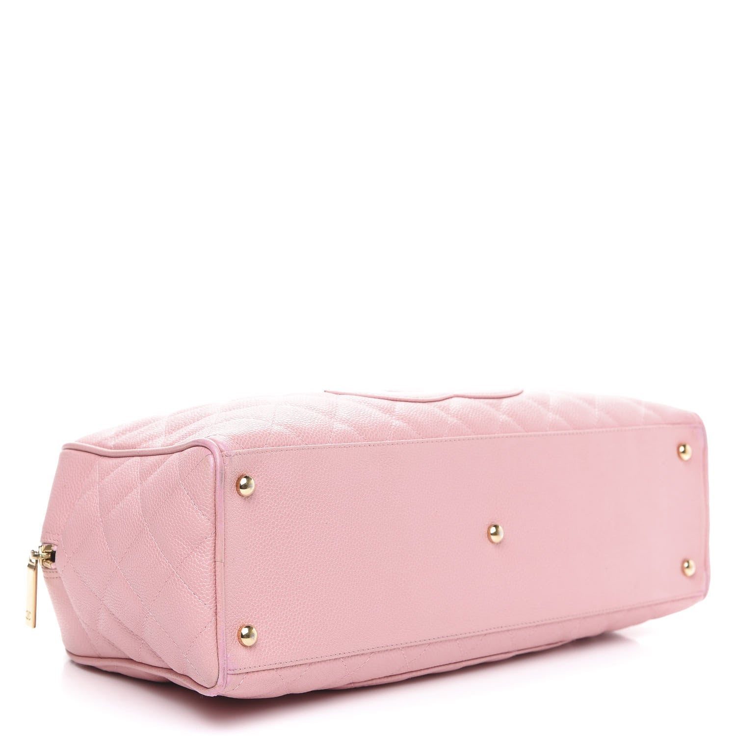 Chanel Caviar Quilted Large Bowler Pink 3 of 13