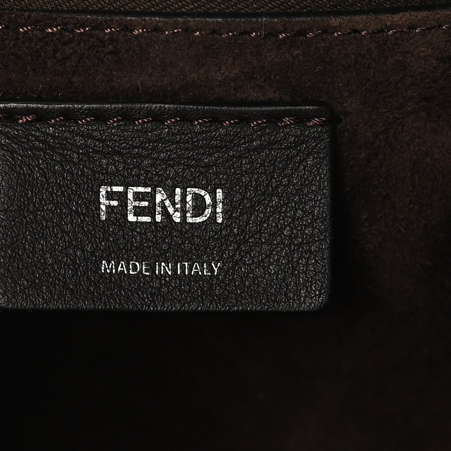 Vitello Medium Simply Fendi Shoulder Bag Black