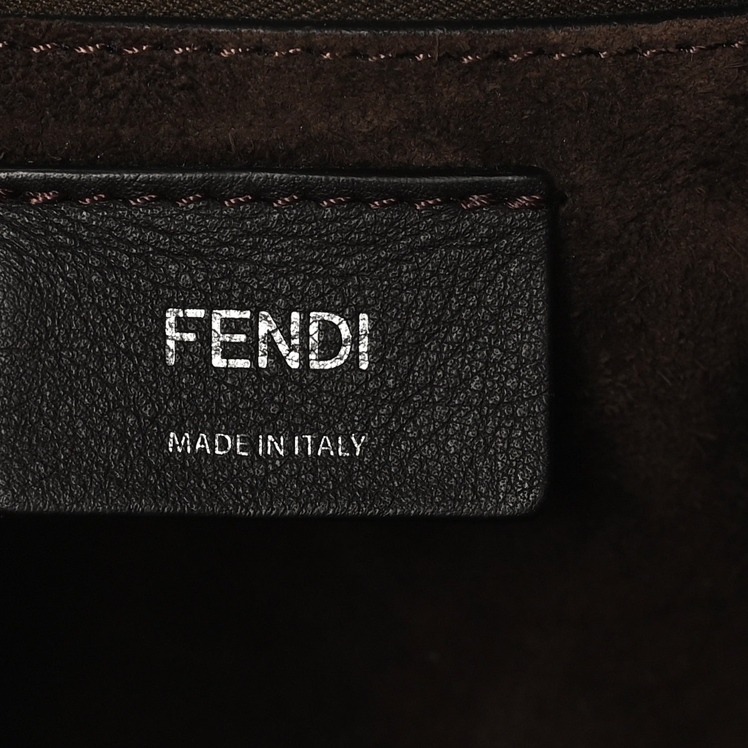Fendi Vitello Medium Simply Fendi Shoulder Bag Black 6 of 10
