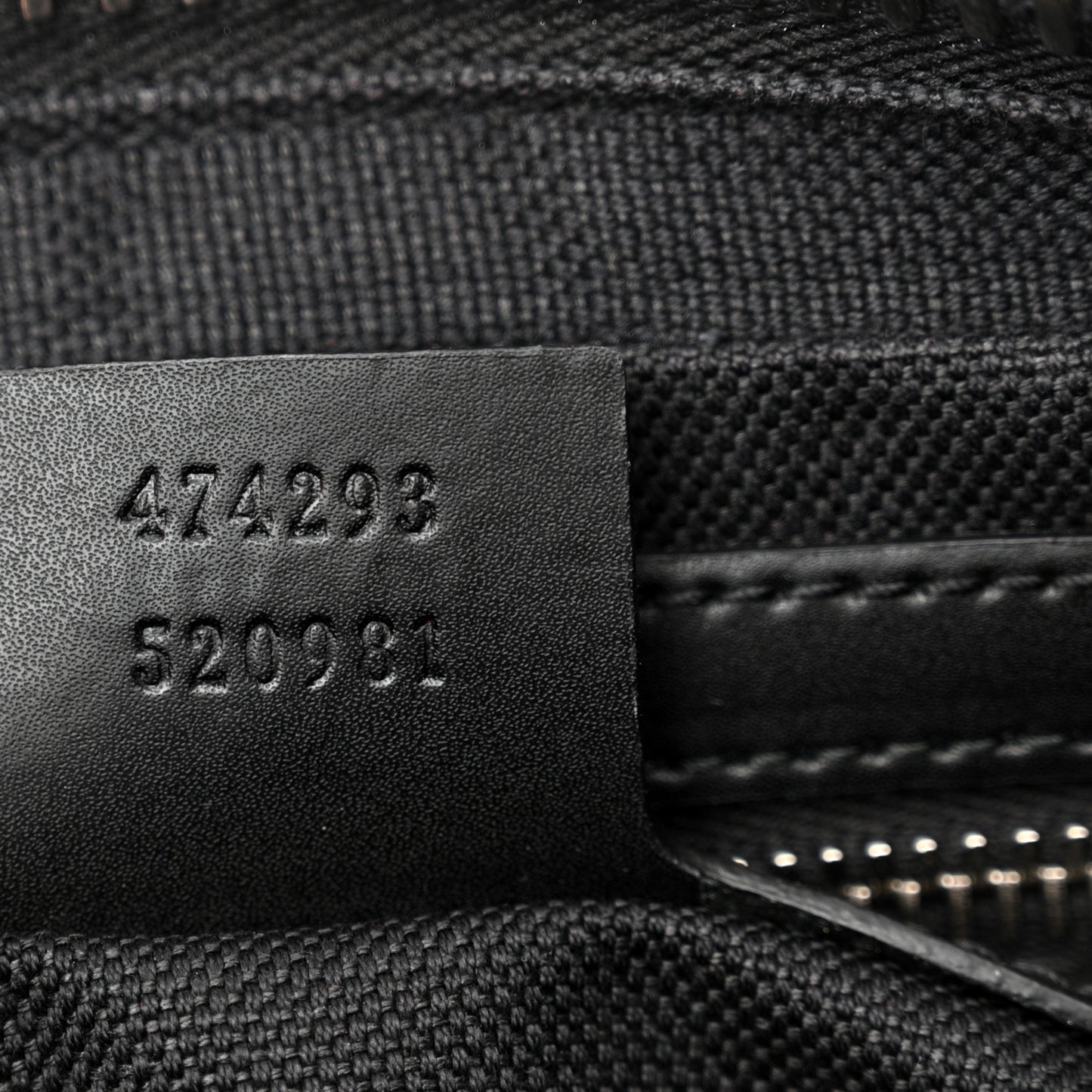 Soft GG Supreme Monogram Web Belt Bag Black Grey