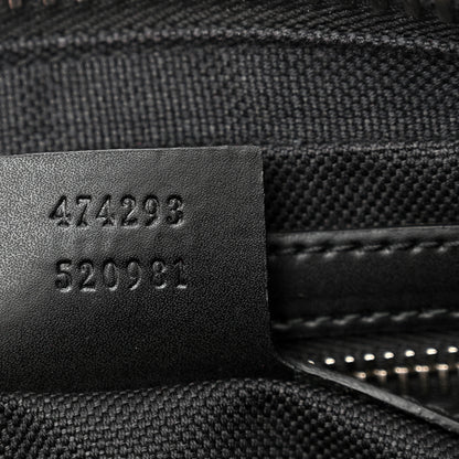 Gucci Soft GG Supreme Monogram Web Belt Bag Black Grey 7 of 15