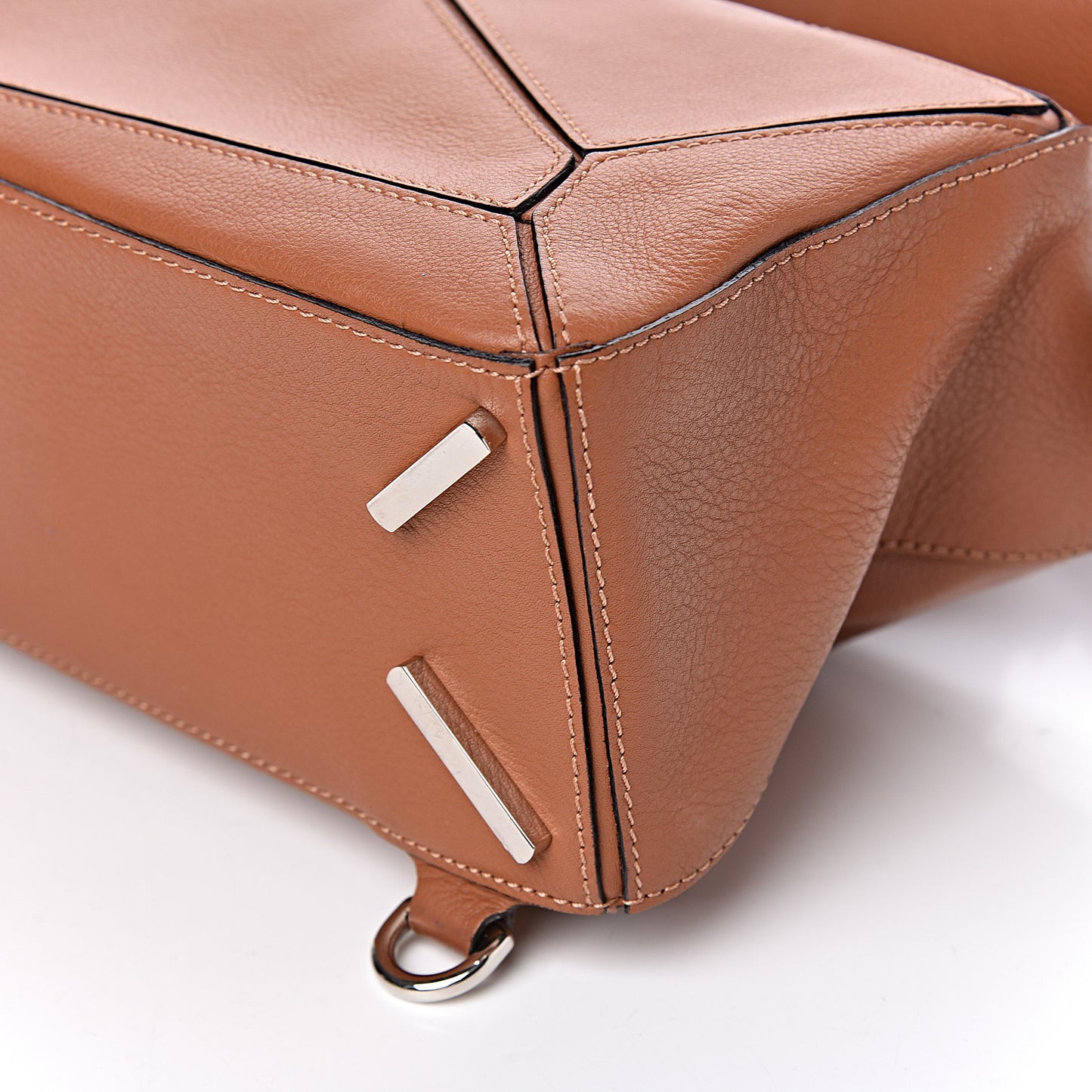 Calfskin Small Puzzle Bag Tan
