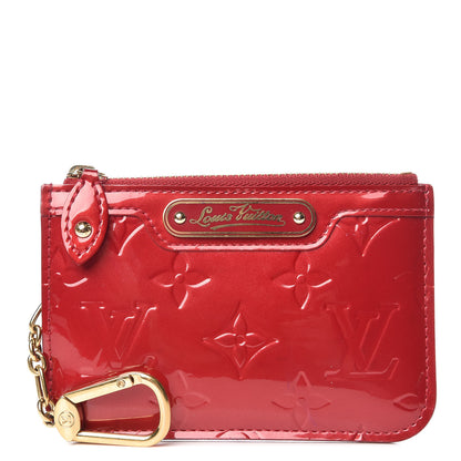 Louis Vuitton Vernis Key Pouch Pomme D'Amour 1 of 7