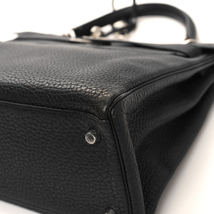 Hermes Togo Kelly Retourne 32 Black 10 of 17