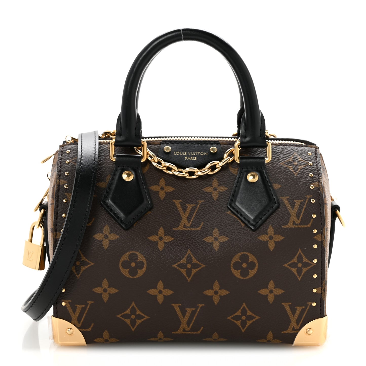 Reverse Monogram Speedy Trunk 20