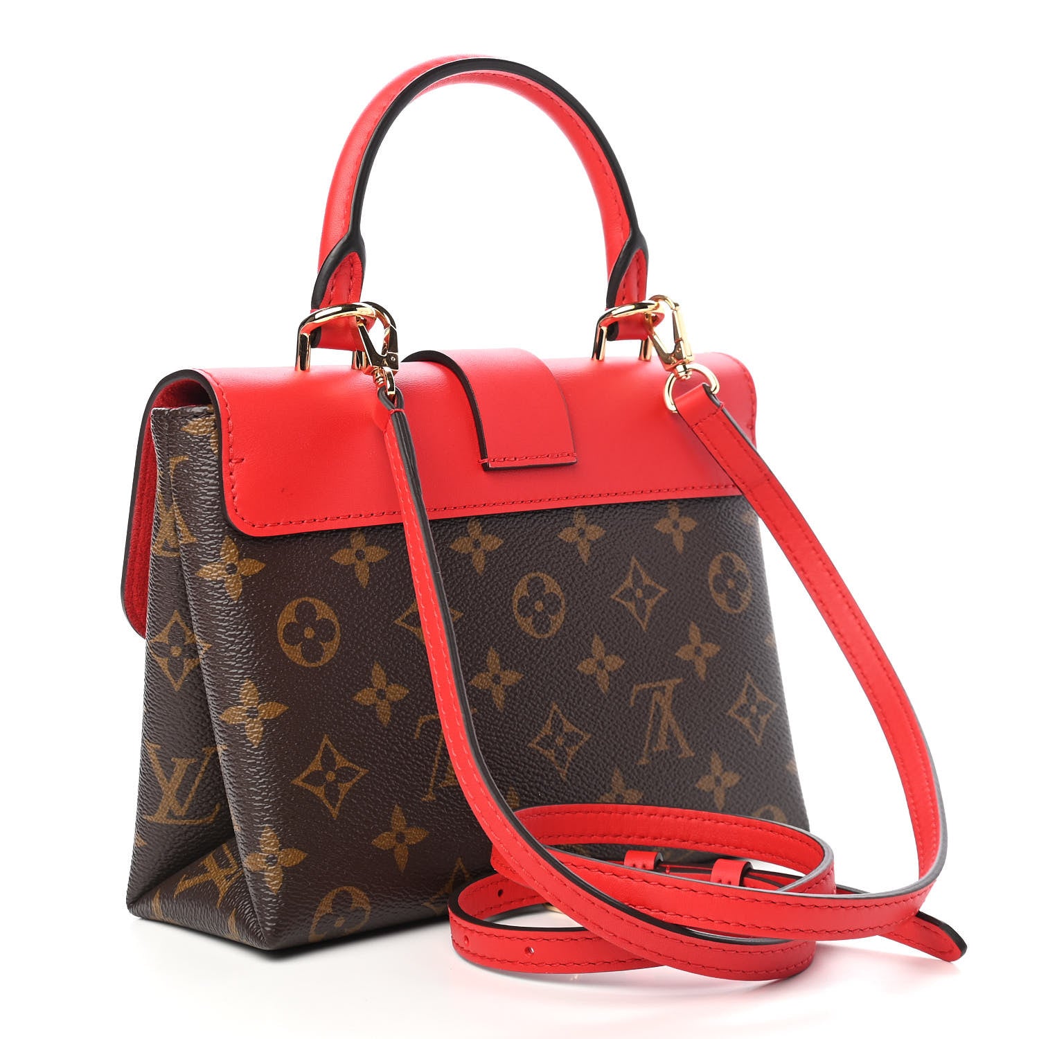 Louis Vuitton Monogram Locky BB Coquelicot 3 of 10