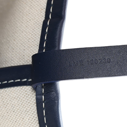 Goyard Goyardine Bellechasse Biaude MM Tote  Navy Blue 7 of 10