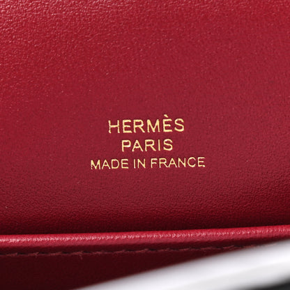 Hermes Epsom Casaque Mini Kelly Sellier 20 Black Bleu Indigo Rouge Grenat 6 of 9