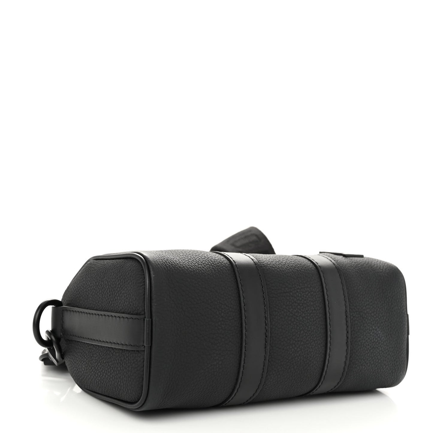 Grained Calfskin Aerogram Keepall XS Black