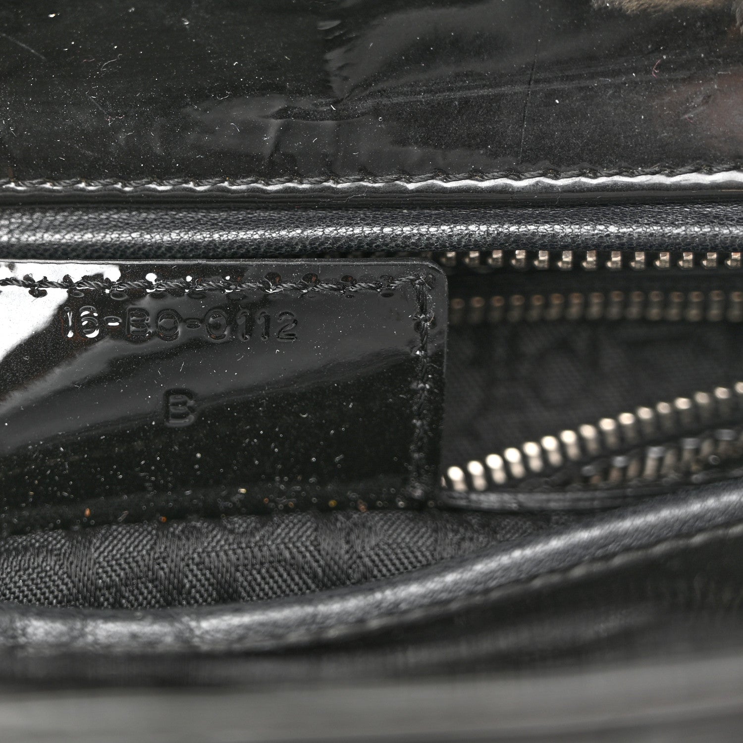 Christian Dior Patent Cannage Large Lady Dior Black 7 of 14