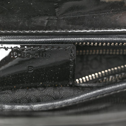 Christian Dior Patent Cannage Large Lady Dior Black 7 of 14