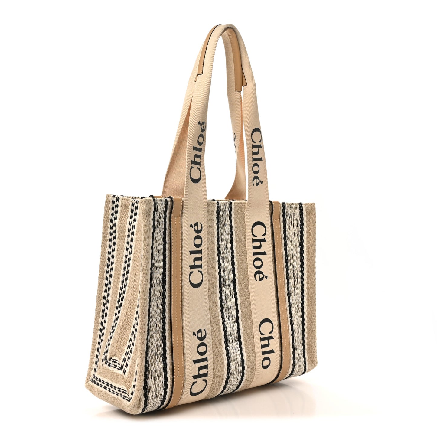 Knit Medium Woody Ribbon Tote Multicolor