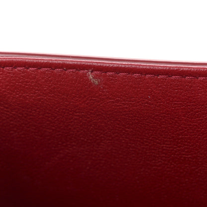 Chanel Patent Calfskin Small Camellia Flap Red 11 of 11