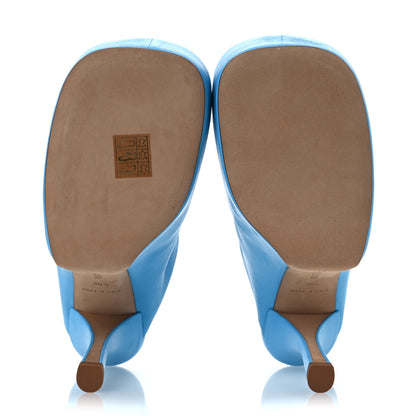 Bottega Veneta Stretch Nappa The Bold Mules 36.5 Sky Blue 7 of 12