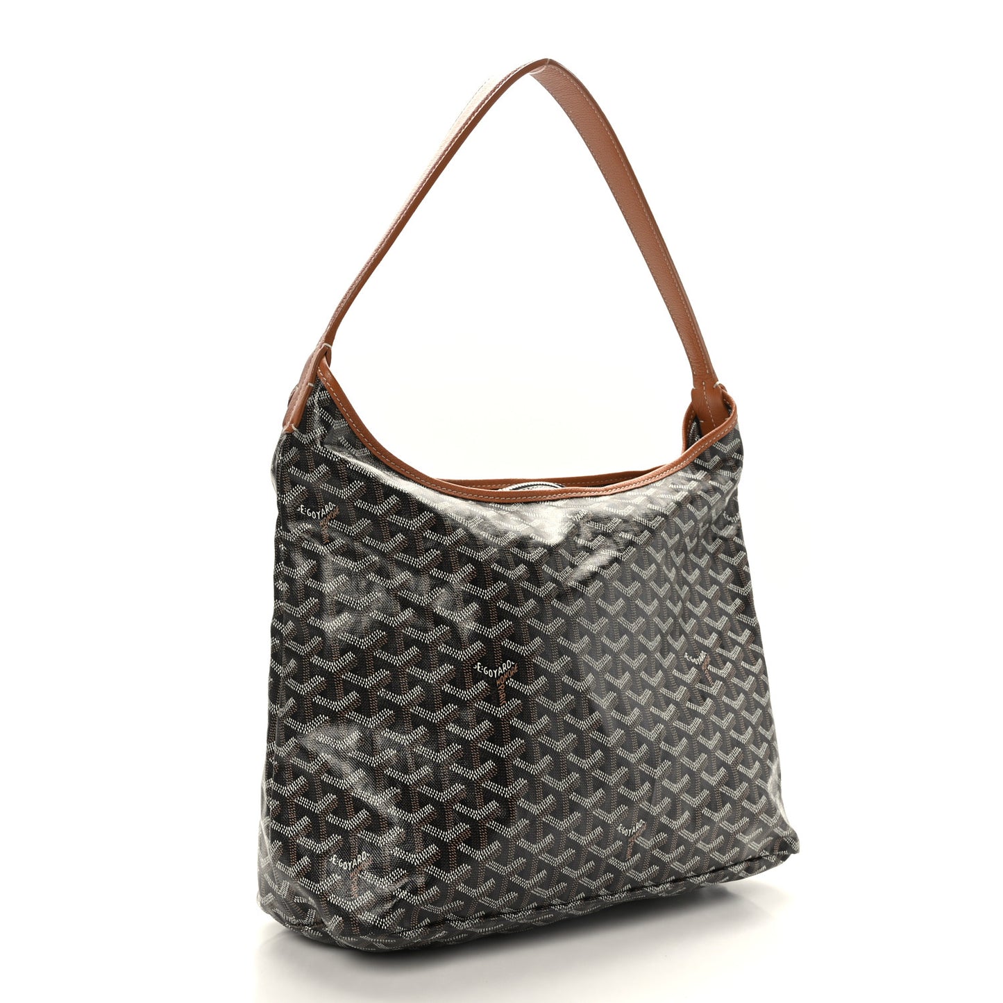 Goyardine Boheme Hobo Black Gold