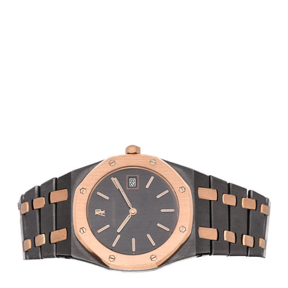 Audemars Piguet Tantalum 18K Rose Gold 33mm Royal Oak Quartz Watch Grey 56175TR.OO.0789TR.01 2 of 4