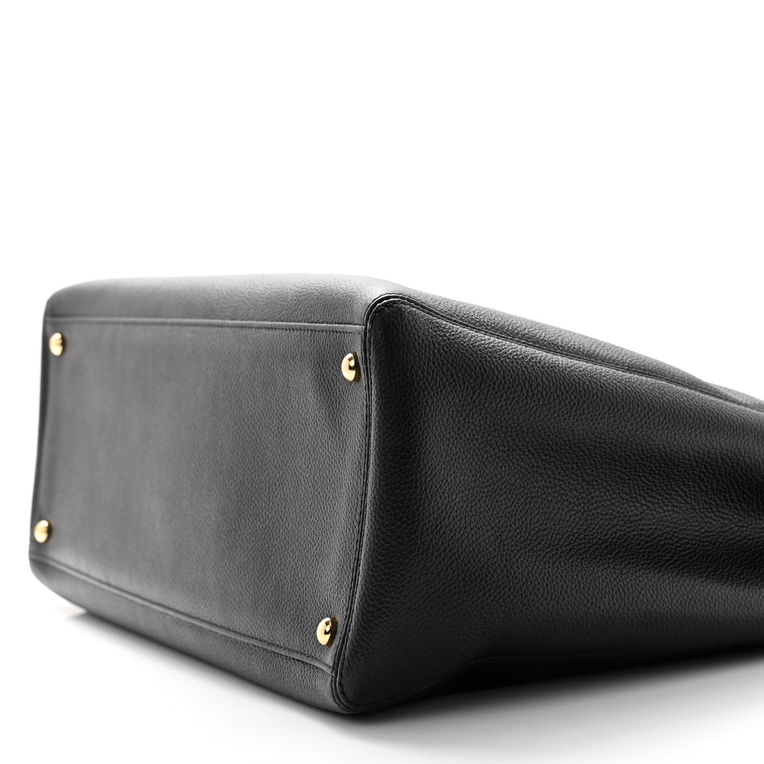 Chanel Calfskin Cerf Executive Shopper Tote Black 21 of 21