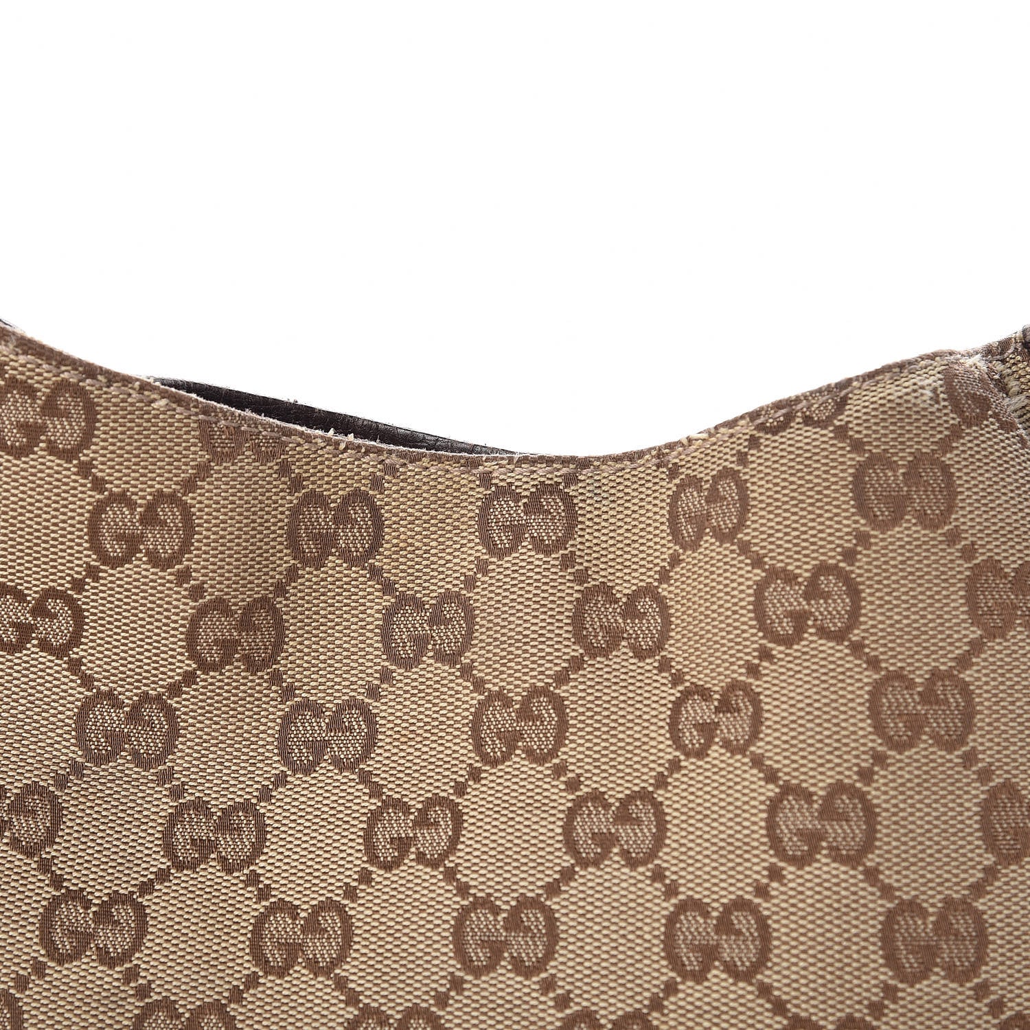 Gucci Monogram Hasler Hobo Dark Brown 11 of 24