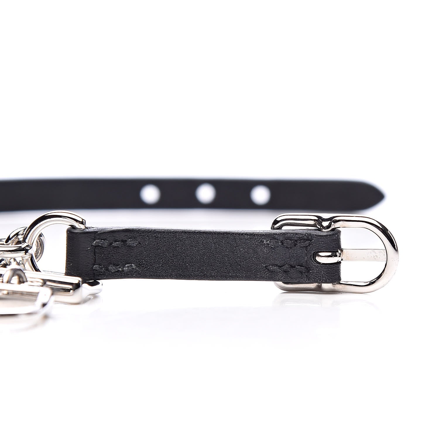Hermes Swift Etrier Double Tour Bracelet T3 Black 6 of 7