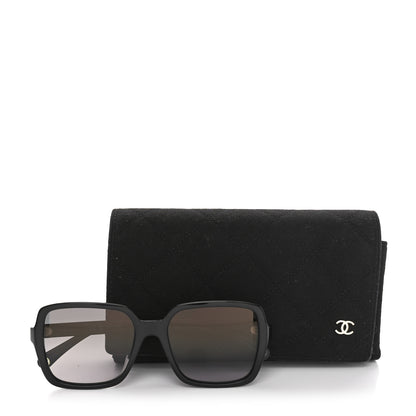 Chanel Acetate Square Sunglasses 5505-A Black 8 of 8
