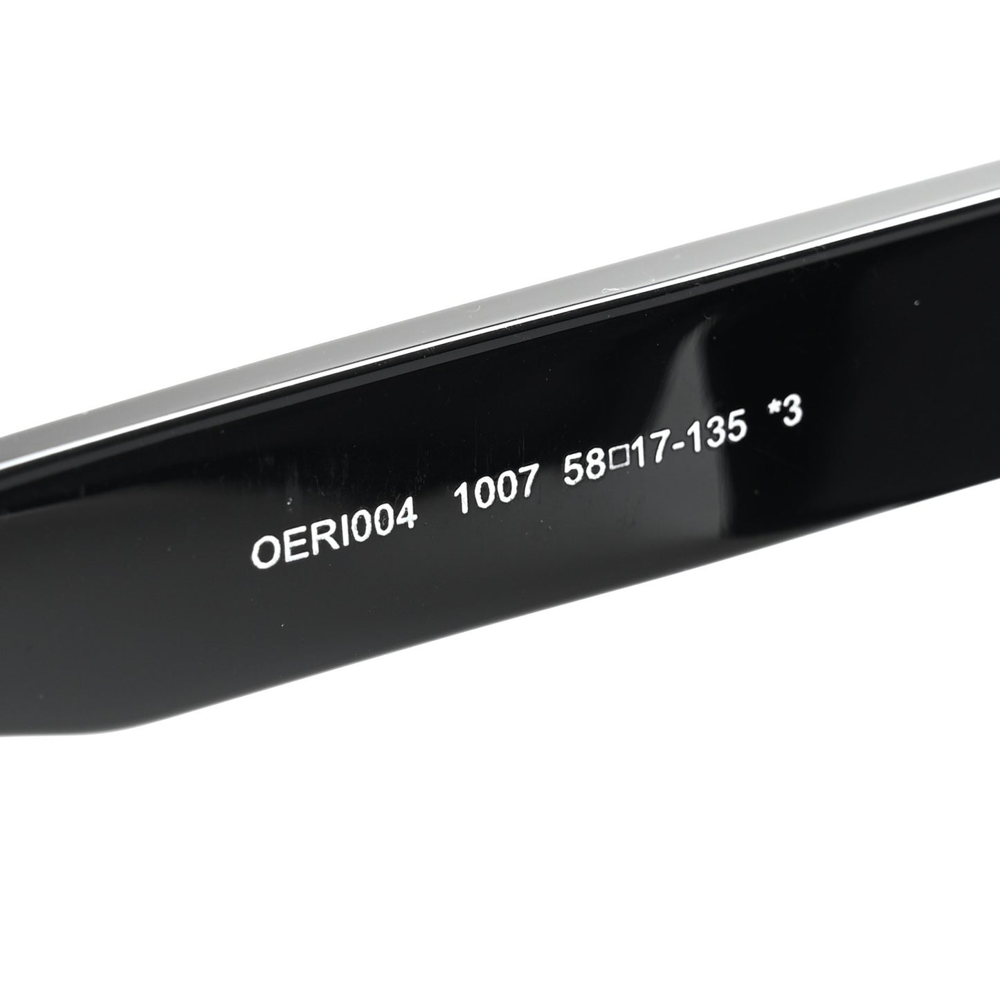 Acetate Alps Shield Sunglasses OERI004 Black