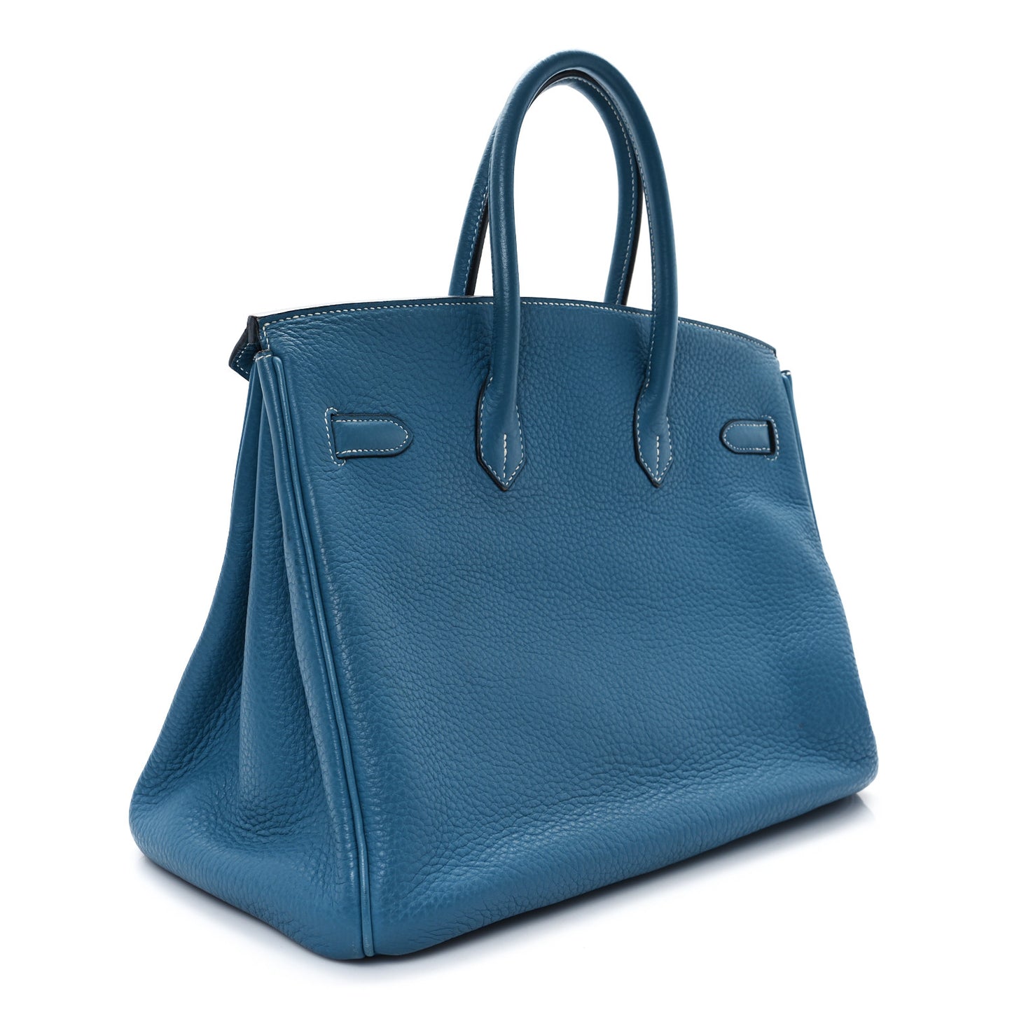Taurillon Clemence BIRKIN 35 Blue Jean