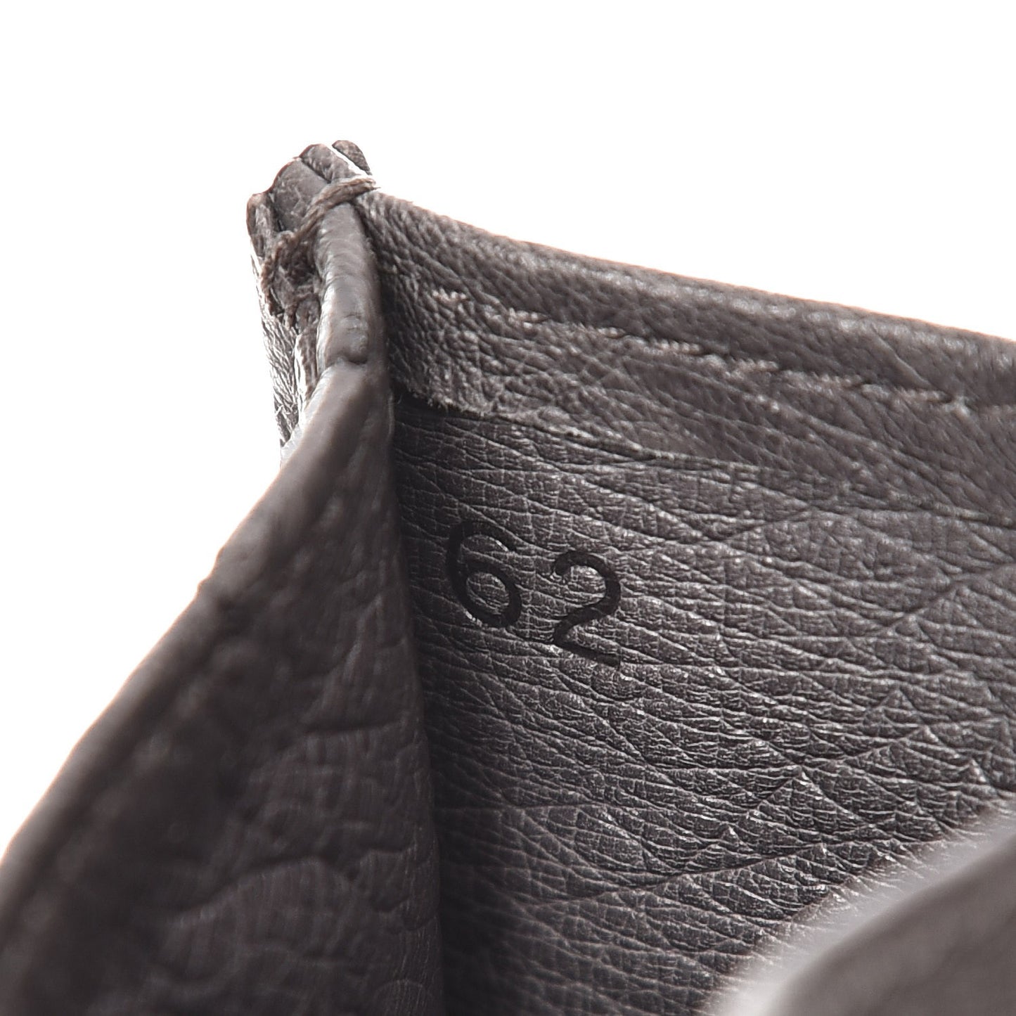 Ostrich Card Case Mercurio
