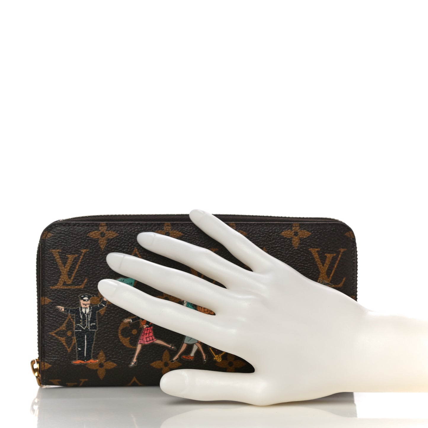 Monogram Illustre Zippy Wallet Rose