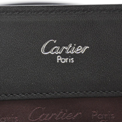 Cartier Leather Cabochon Business Tote Black 8 of 8
