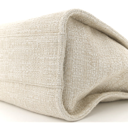 Chanel Lurex Boucle Small Deauville Tote Ivory 9 of 9