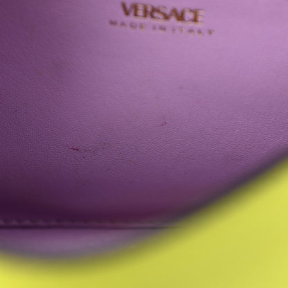 Versace Calfskin Medusa Small Top Handle Handbag Lime 10 of 12