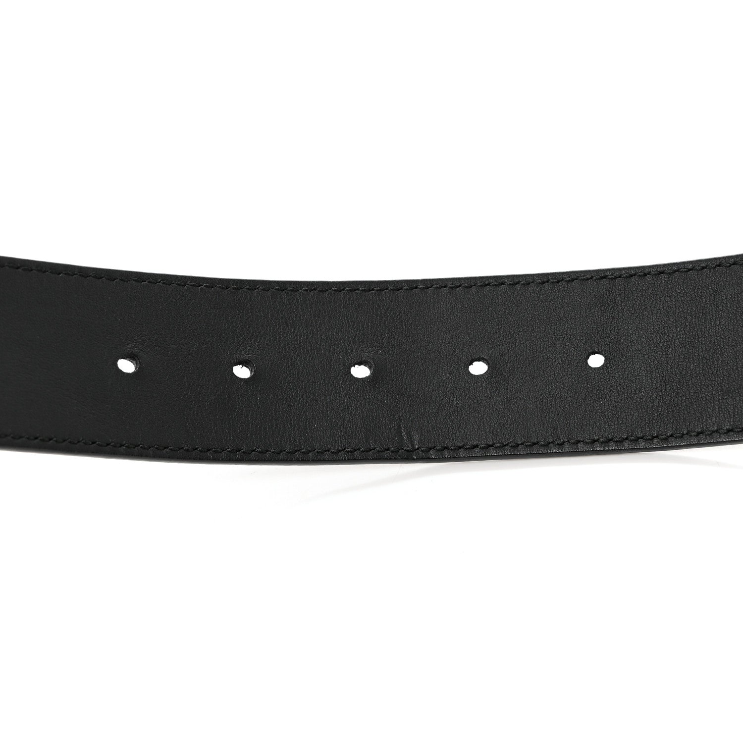 Gucci Calfskin Double G 40mm Belt 100 40 Black 3 of 5