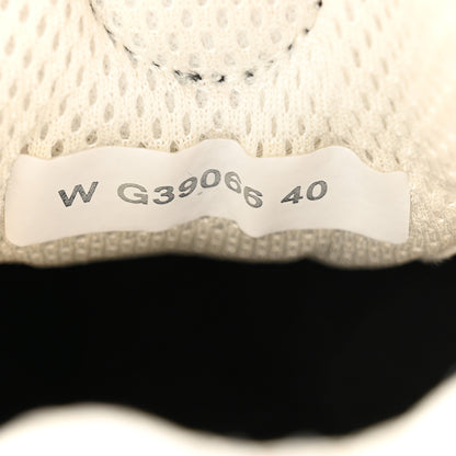 Chanel Mesh Suede Calfskin Grained Calfskin Womens CC Sneakers 40 Black White Silver 8 of 10