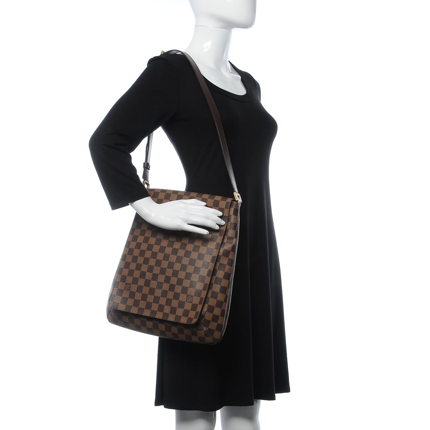 Damier Ebene Musette GM