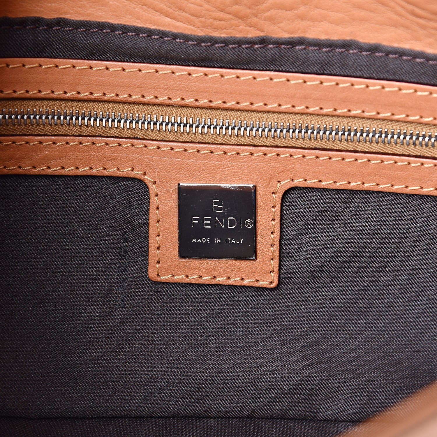 Fendi Nappa Baguette Honey 6 of 11