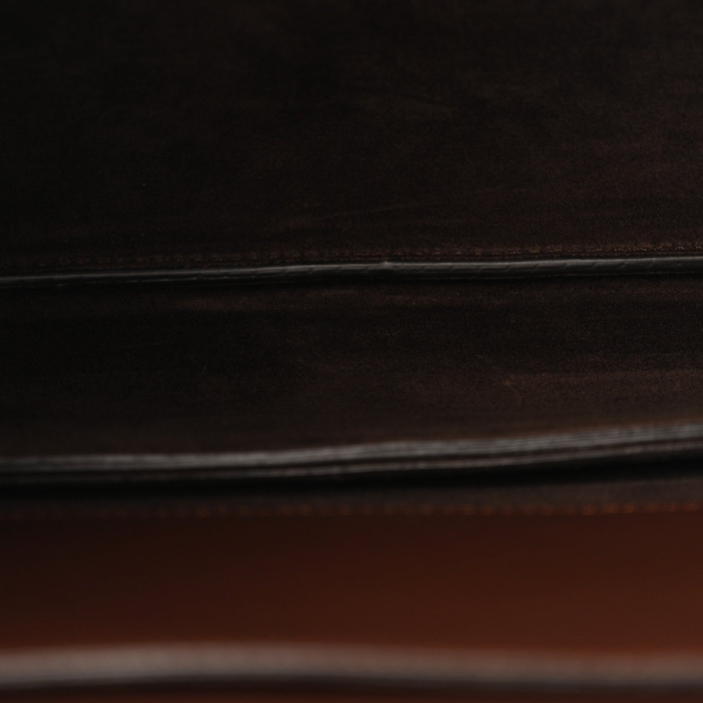 Vitello Large Soft Peekaboo Mogano