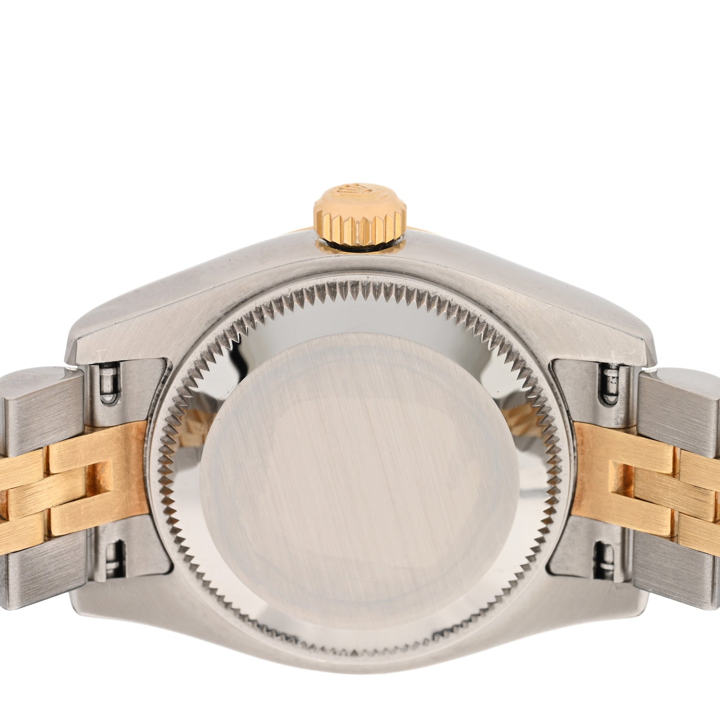 Stainless Steel 18K Yellow Gold Diamond 26mm Oyster Perpetual Datejust Watch White 179173