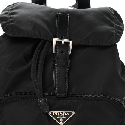 Prada Tessuto Nylon Vela Cinch Backpack Black 8 of 10