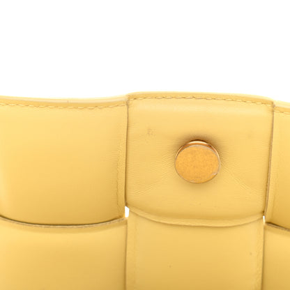 Bottega Veneta Lambskin Maxi Intreccio Padded Chain Cassette Crossbody Bag Butter 8 of 10