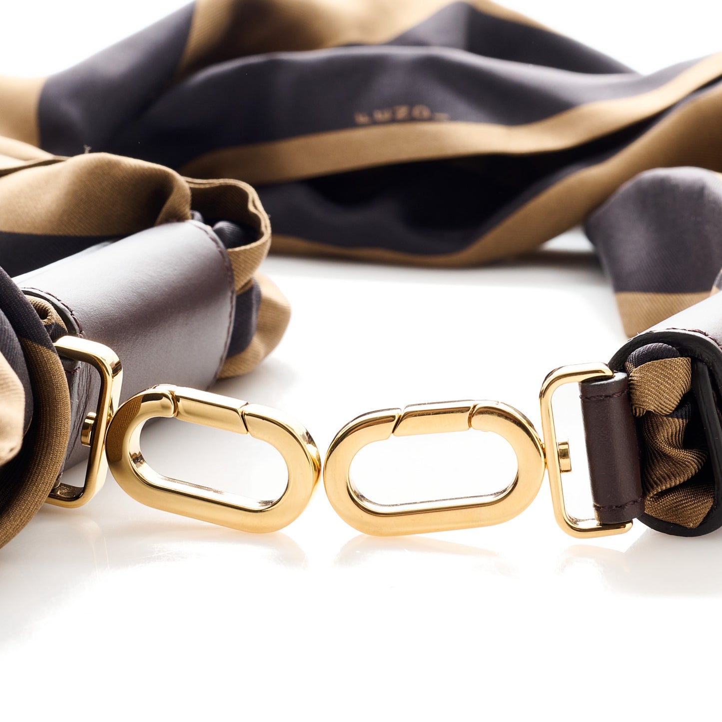 Silk Calfskin Strap You Tobacco Moro Ebano