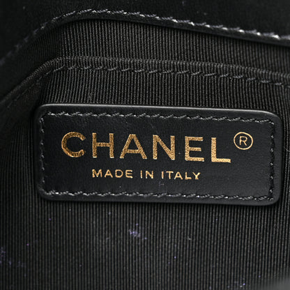 Chanel Lambskin Quilted Side Packs Black 8 of 16