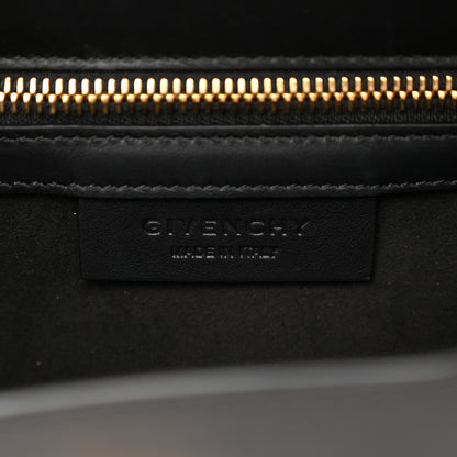 Givenchy Calfskin Metal Trim Mini Pandora Box Crossbody Bag Black 6 of 10