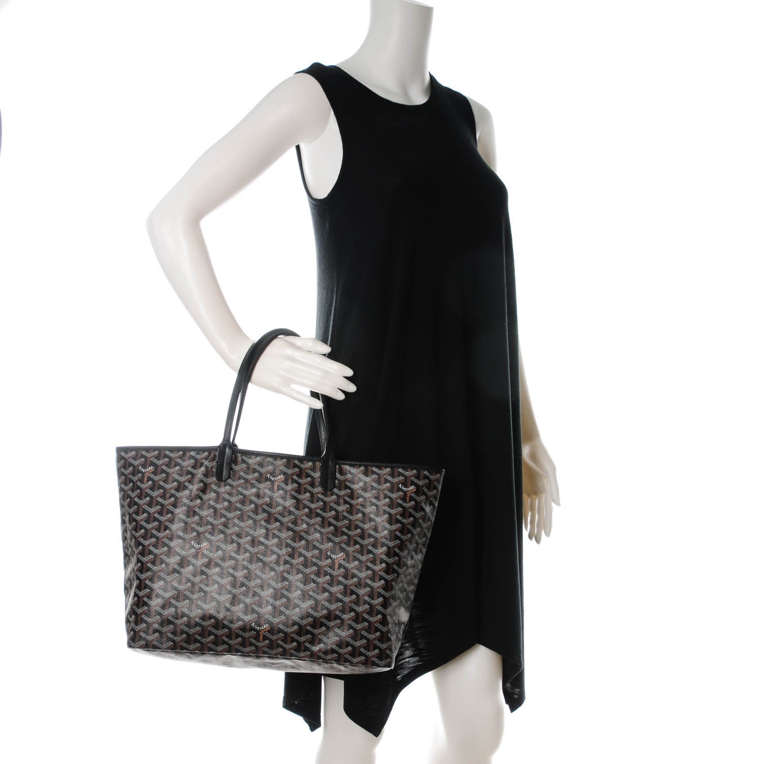 Goyard Goyardine Saint Louis PM Black 2 of 10