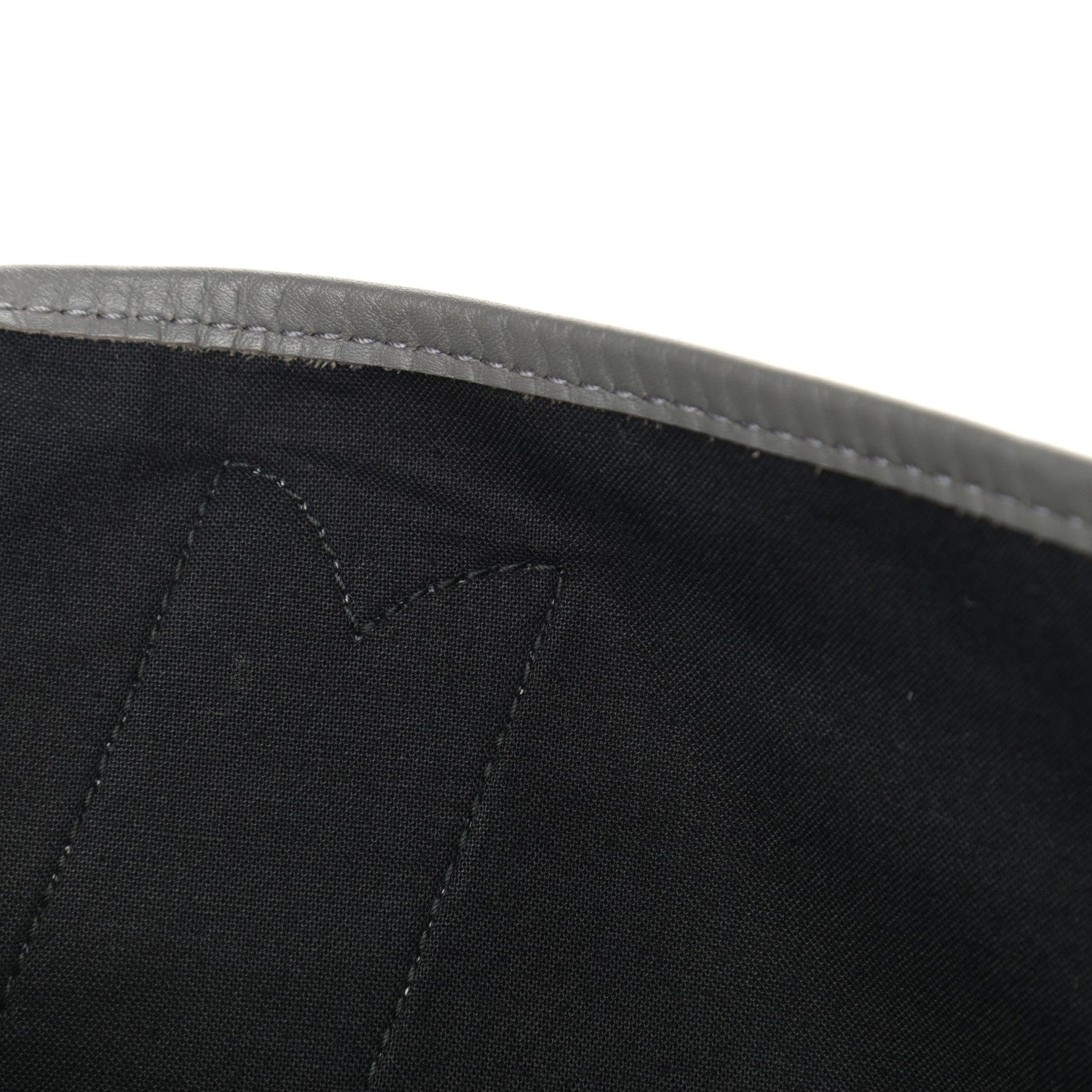 Balenciaga Cotton Canvas Calfskin M Navy Cabas Grey 13 of 15